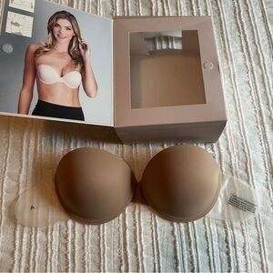 Go Bare Ultimate Boost A Cup Adhesive Backless Bra Adhesive Bra Nude New in Box
